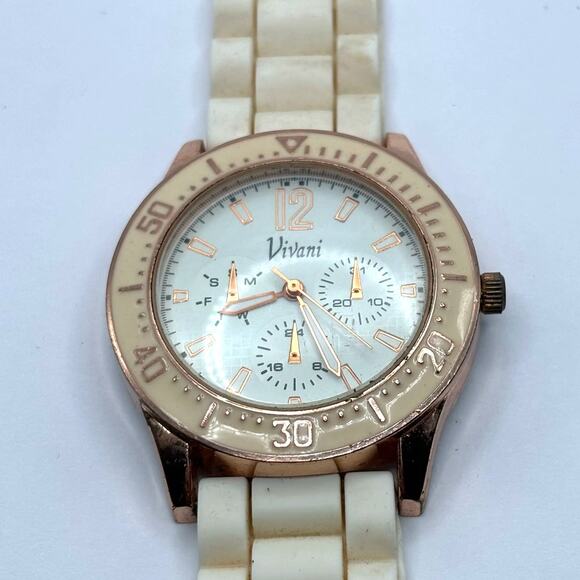 Rose Gold Vivani Men's Watch - Picture 3 of 5